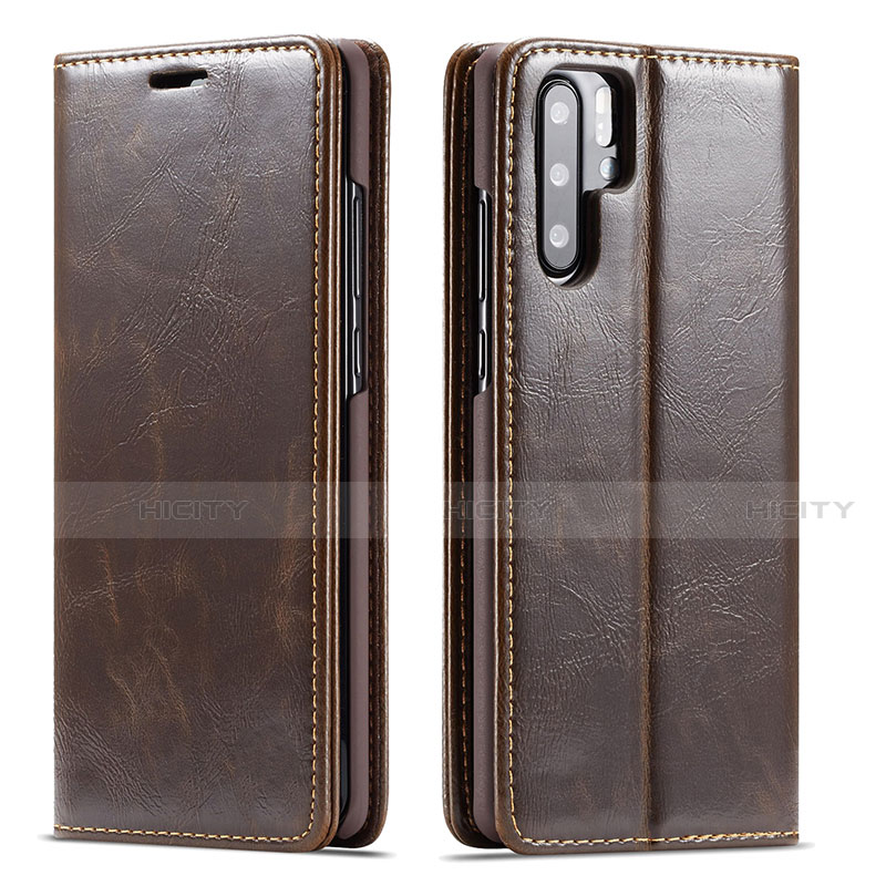 Handytasche Stand Schutzhülle Leder Hülle T01 für Huawei P30 Pro