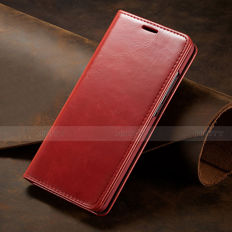 Handytasche Stand Schutzhülle Leder Hülle T01 für Huawei P30 Pro New Edition Rot Plus