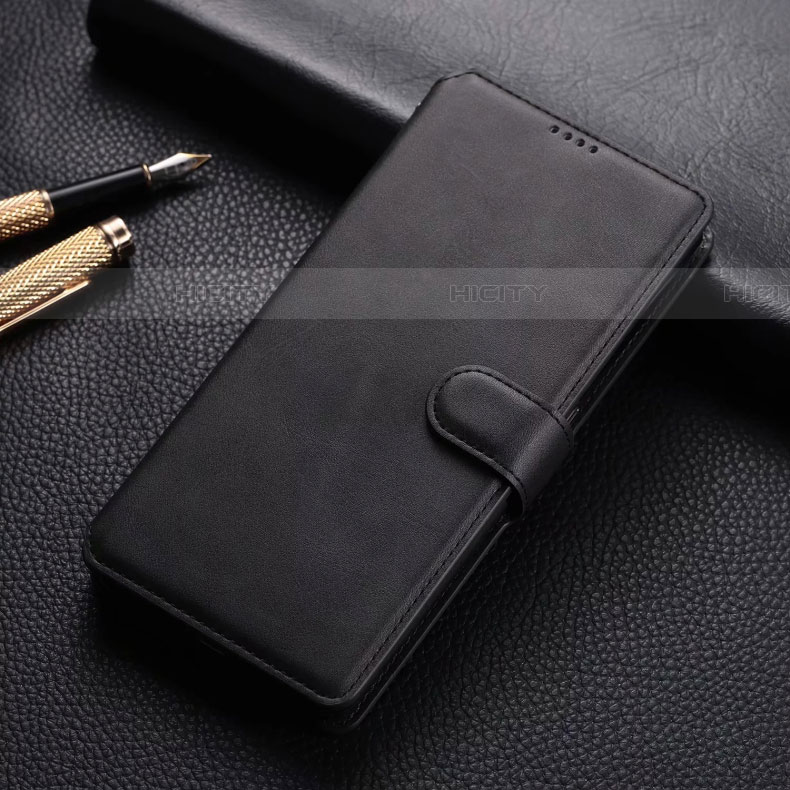 Handytasche Stand Schutzhülle Leder Hülle T01 für Samsung Galaxy A80 groß