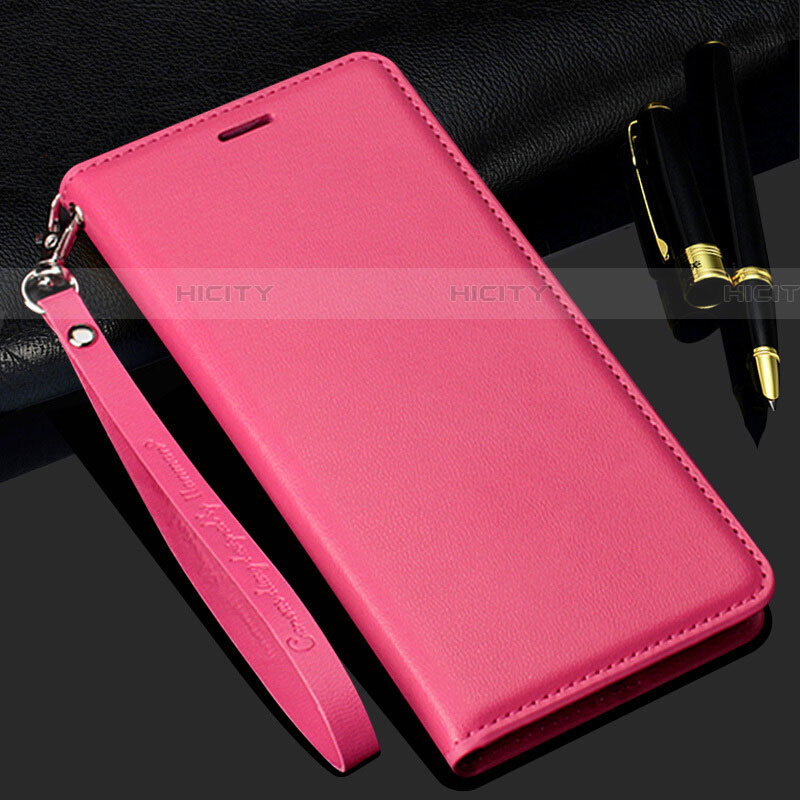 Handytasche Stand Schutzhülle Leder Hülle T01 für Samsung Galaxy S20 Plus Rot Plus