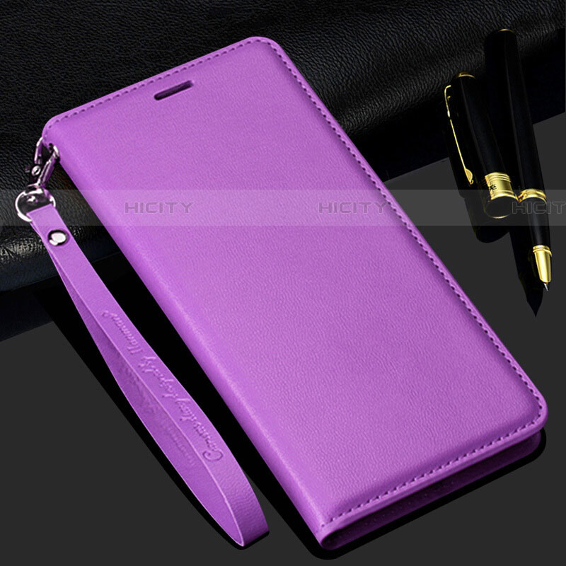 Handytasche Stand Schutzhülle Leder Hülle T01 für Samsung Galaxy S20 Plus Violett