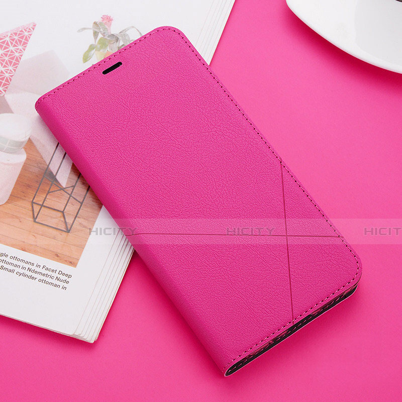 Handytasche Stand Schutzhülle Leder Hülle T02 für Apple iPhone 11 Pro Pink