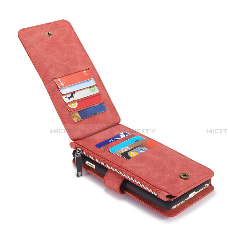 Handytasche Stand Schutzhülle Leder Hülle T02 für Apple iPhone 6S groß