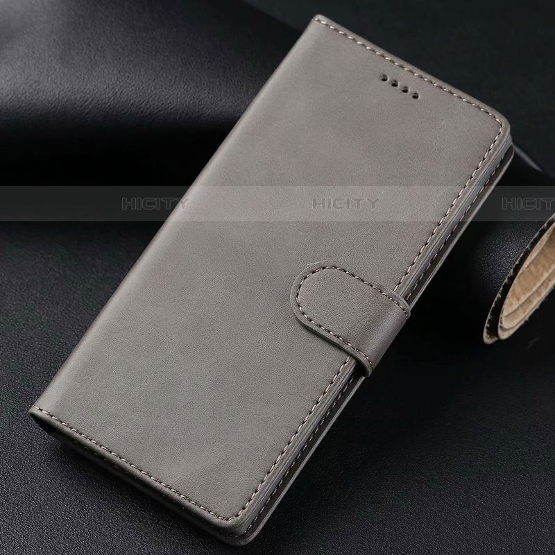 Handytasche Stand Schutzhülle Leder Hülle T02 für Samsung Galaxy S20 Plus 5G Grau Plus