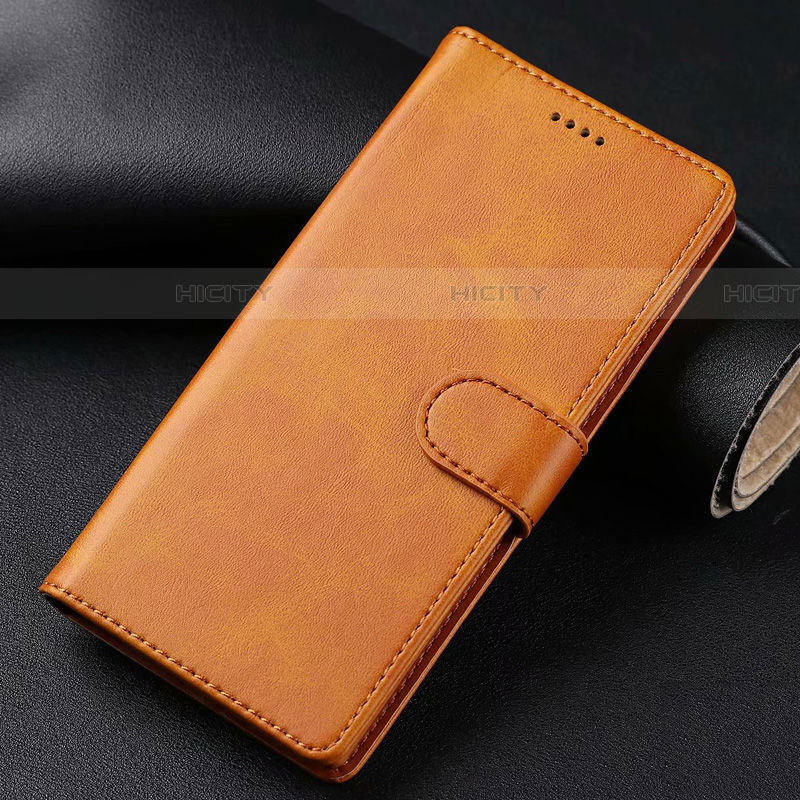 Handytasche Stand Schutzhülle Leder Hülle T02 für Samsung Galaxy S20 Plus Orange Plus