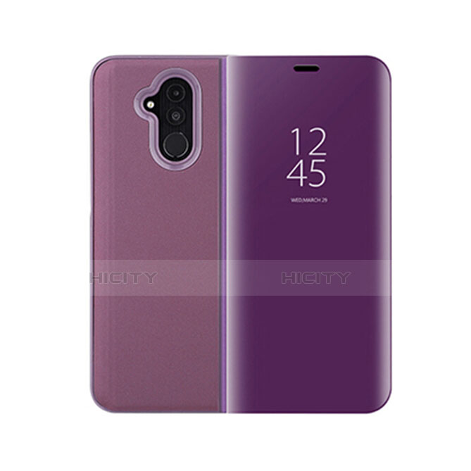 Handytasche Stand Schutzhülle Leder Hülle T03 für Huawei Mate 20 Lite Violett