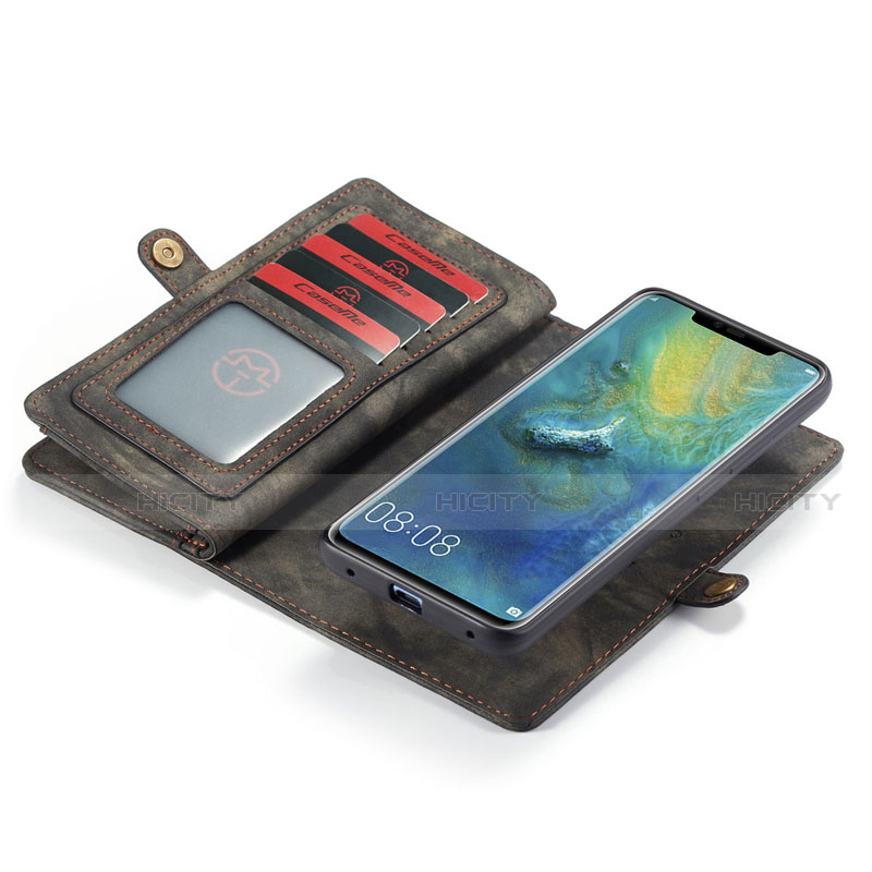 Handytasche Stand Schutzhülle Leder Hülle T03 für Huawei Mate 20 Pro