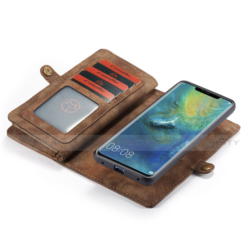 Handytasche Stand Schutzhülle Leder Hülle T03 für Huawei Mate 20 Pro