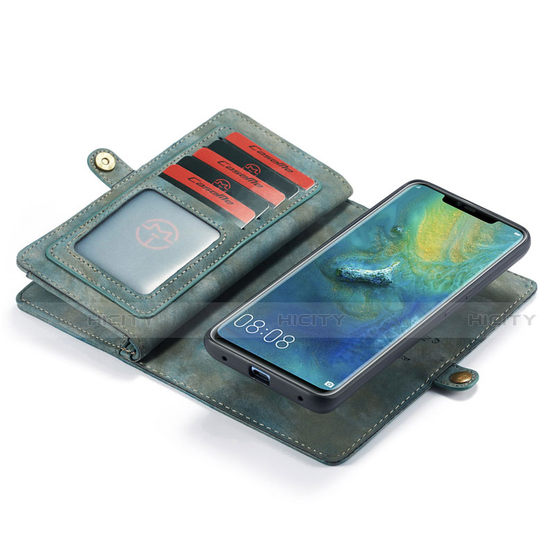 Handytasche Stand Schutzhülle Leder Hülle T03 für Huawei Mate 20 Pro