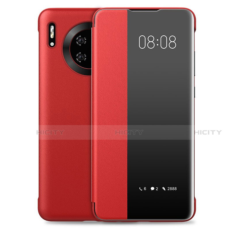 Handytasche Stand Schutzhülle Leder Hülle T03 für Huawei Mate 30 Pro 5G Rot