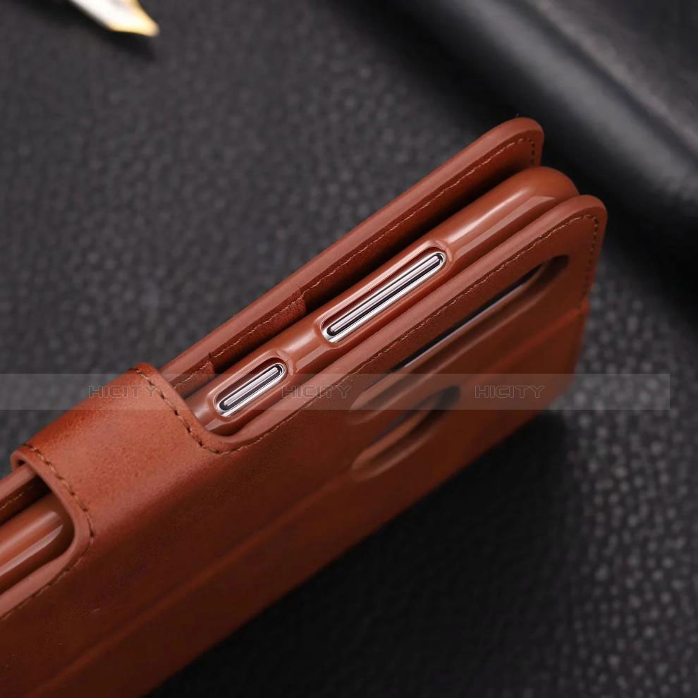 Handytasche Stand Schutzhülle Leder Hülle T03 für Huawei P30 Lite