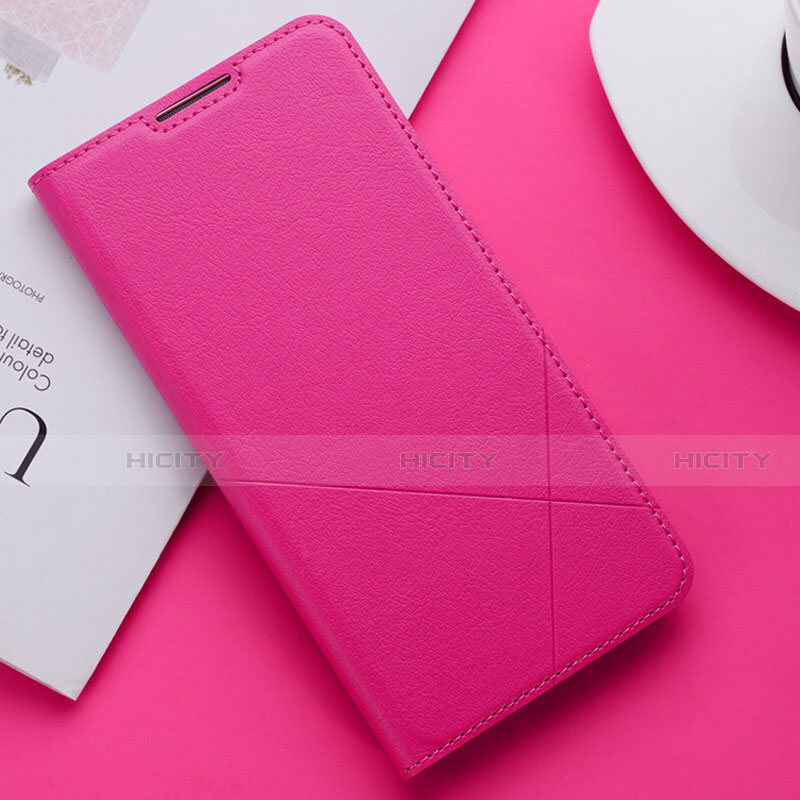 Handytasche Stand Schutzhülle Leder Hülle T04 für Huawei Honor 20 Lite Pink Plus