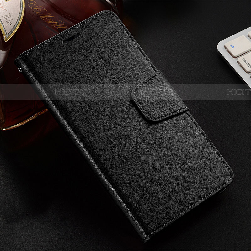 Handytasche Stand Schutzhülle Leder Hülle T04 für Oppo RX17 Pro Schwarz