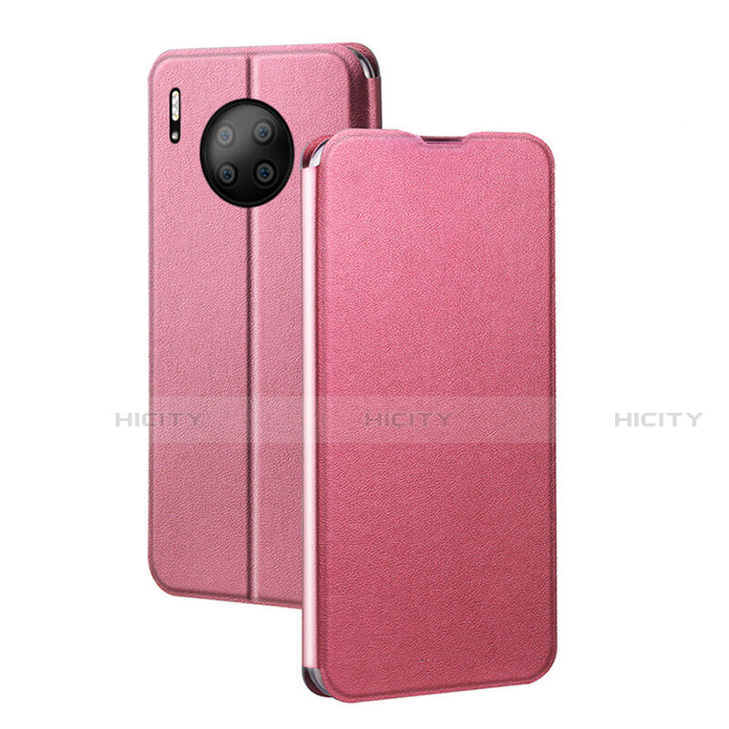 Handytasche Stand Schutzhülle Leder Hülle T05 für Huawei Mate 30 Rosa