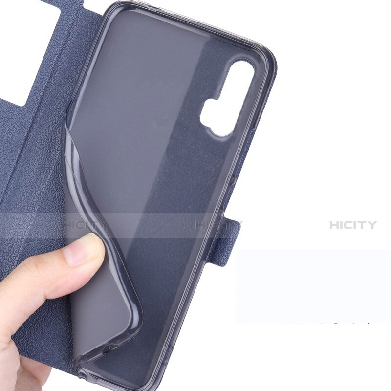 Handytasche Stand Schutzhülle Leder Hülle T06 für Huawei Honor 20 Pro