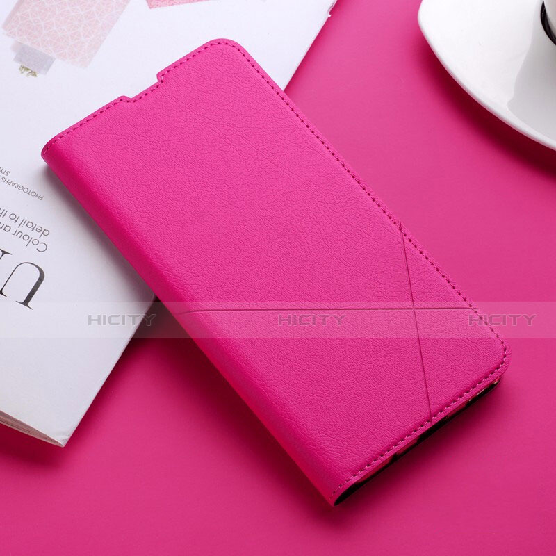 Handytasche Stand Schutzhülle Leder Hülle T06 für Huawei Honor V20 Pink