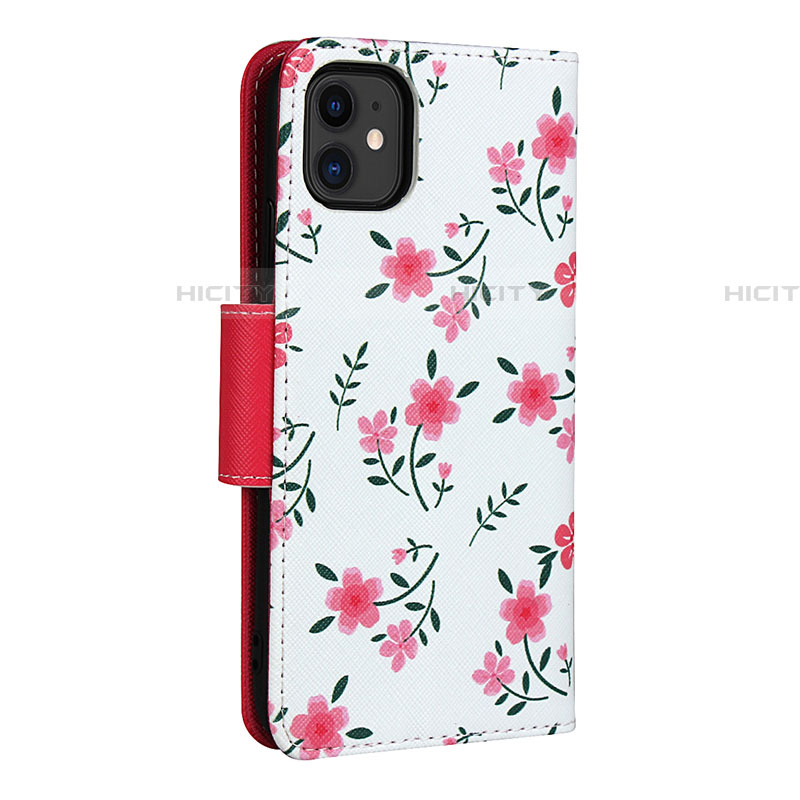 Handytasche Stand Schutzhülle Leder Hülle T07 für Apple iPhone 11 groß