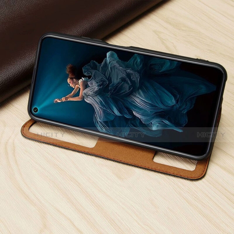 Handytasche Stand Schutzhülle Leder Hülle T07 für Huawei Honor 20