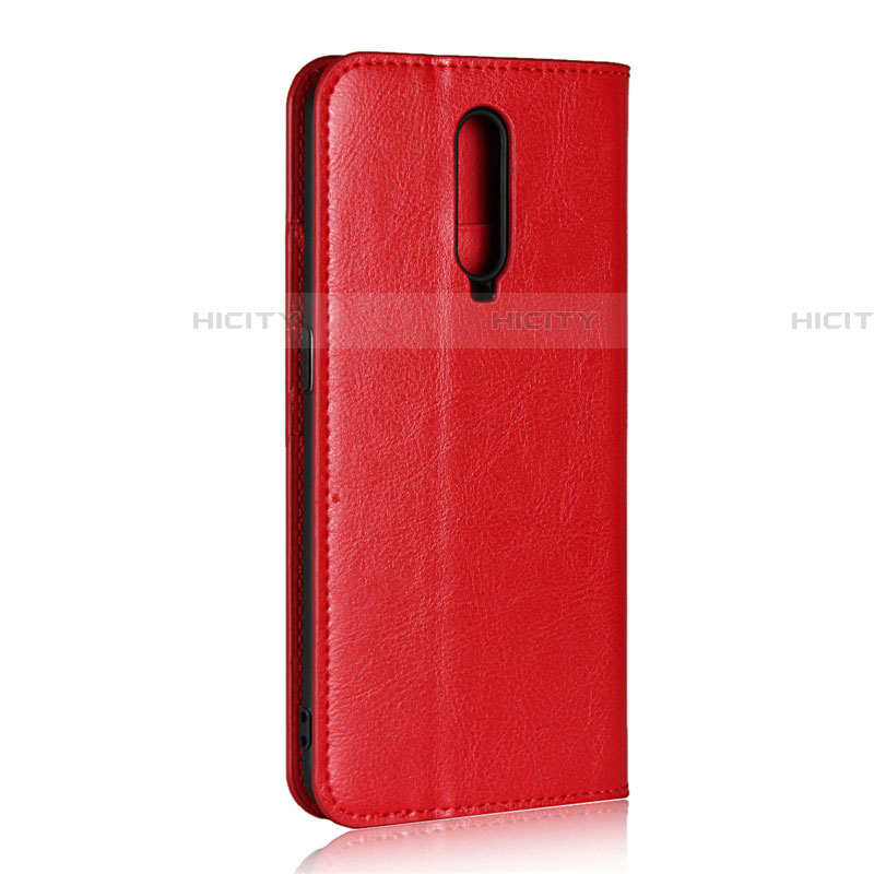 Handytasche Stand Schutzhülle Leder Hülle T07 für Oppo RX17 Pro Rot