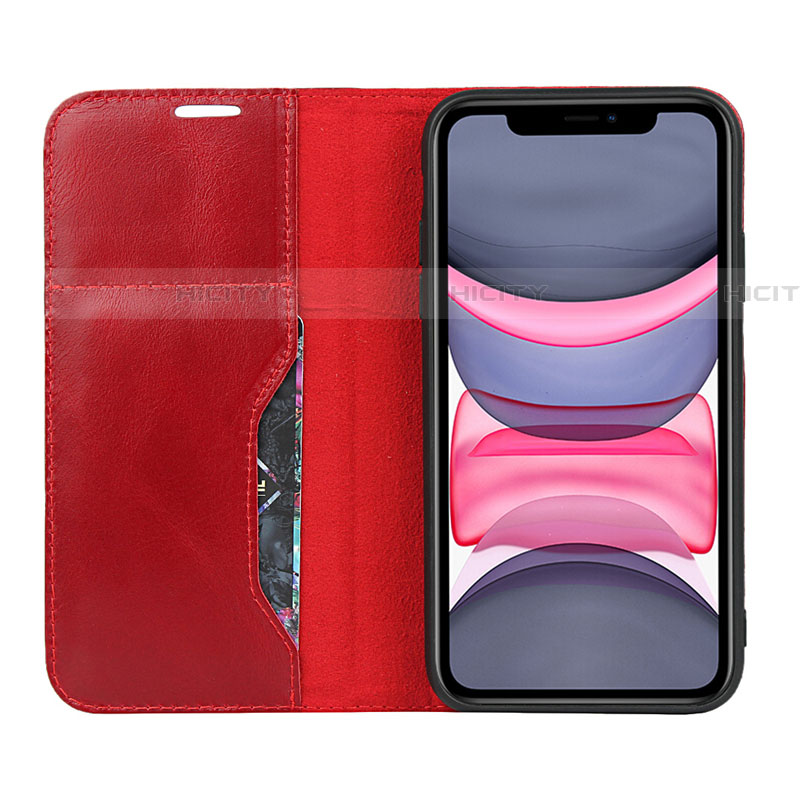 Handytasche Stand Schutzhülle Leder Hülle T08 für Apple iPhone 11 groß