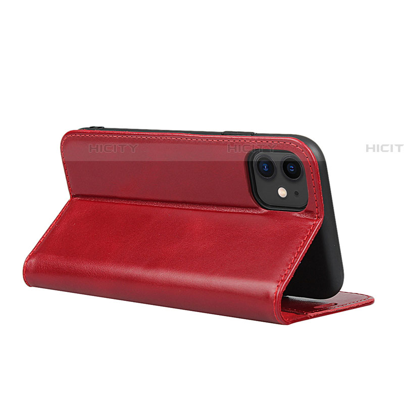 Handytasche Stand Schutzhülle Leder Hülle T08 für Apple iPhone 11 groß