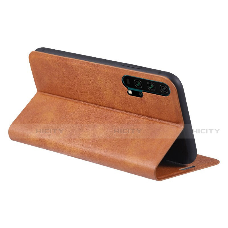 Handytasche Stand Schutzhülle Leder Hülle T08 für Huawei Honor 20 Pro groß