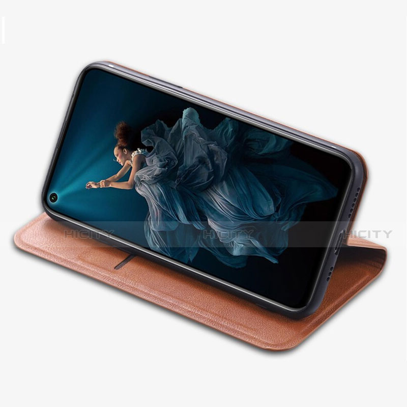 Handytasche Stand Schutzhülle Leder Hülle T08 für Huawei Honor 20 Pro groß