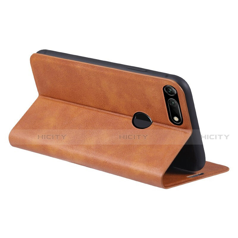 Handytasche Stand Schutzhülle Leder Hülle T08 für Huawei Honor V20