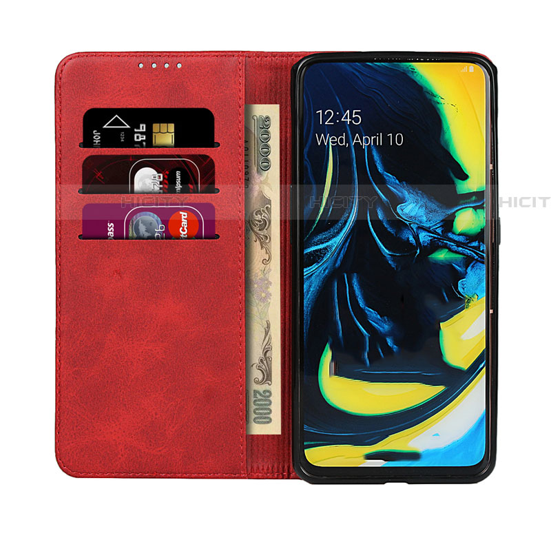 Handytasche Stand Schutzhülle Leder Hülle T08 für Samsung Galaxy A90 4G