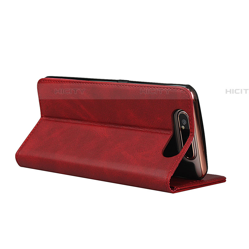 Handytasche Stand Schutzhülle Leder Hülle T08 für Samsung Galaxy A90 4G