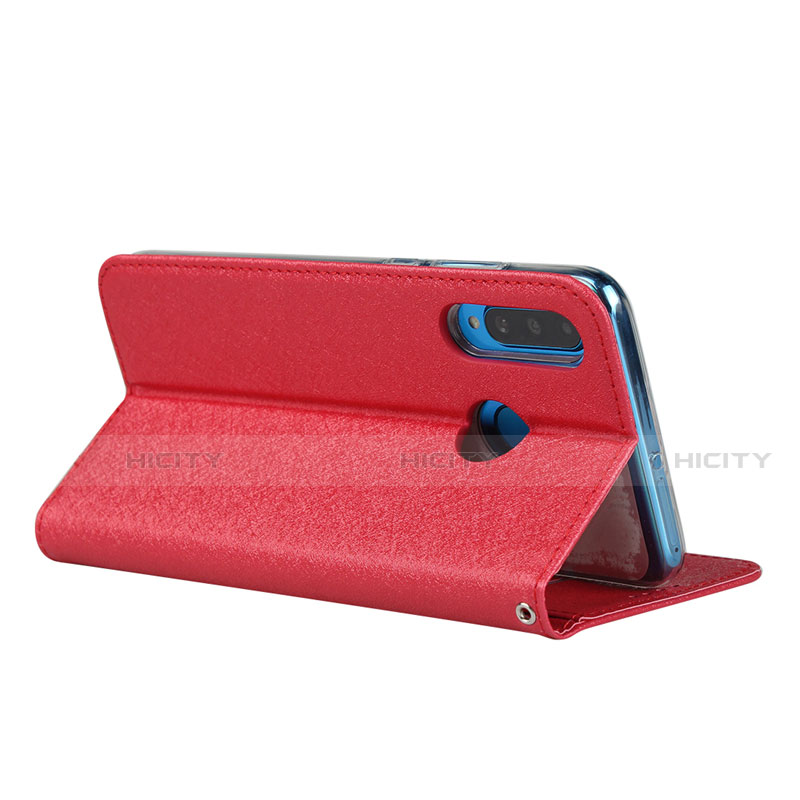 Handytasche Stand Schutzhülle Leder Hülle T09 für Huawei Nova 4e