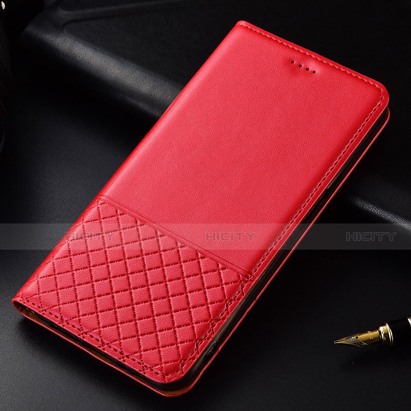 Handytasche Stand Schutzhülle Leder Hülle T09 für Huawei P30 Rot Plus