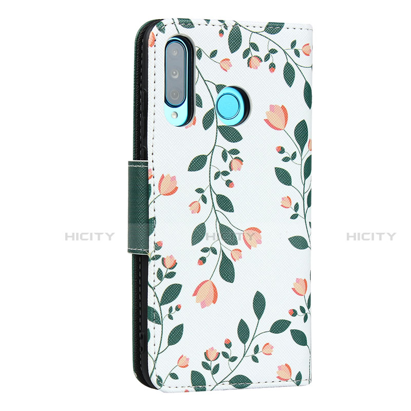 Handytasche Stand Schutzhülle Leder Hülle T10 für Huawei P30 Lite New Edition groß