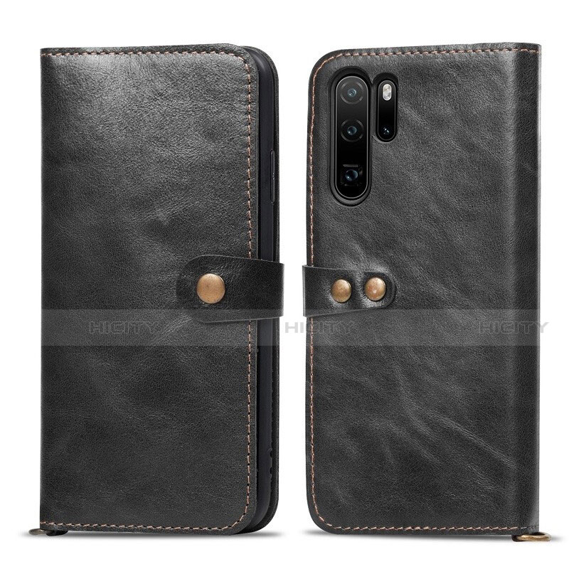 Handytasche Stand Schutzhülle Leder Hülle T10 für Huawei P30 Pro