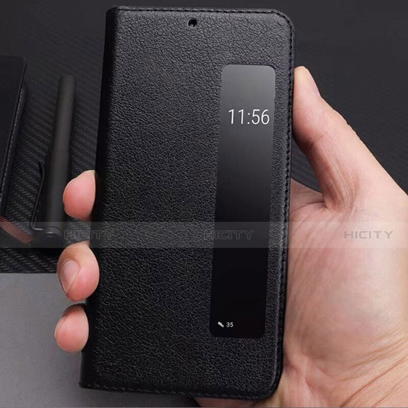 Handytasche Stand Schutzhülle Leder Hülle T12 für Huawei P20 Pro