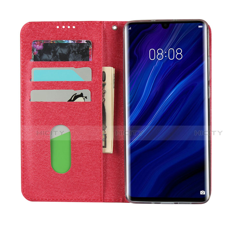 Handytasche Stand Schutzhülle Leder Hülle T12 für Huawei P30 Pro