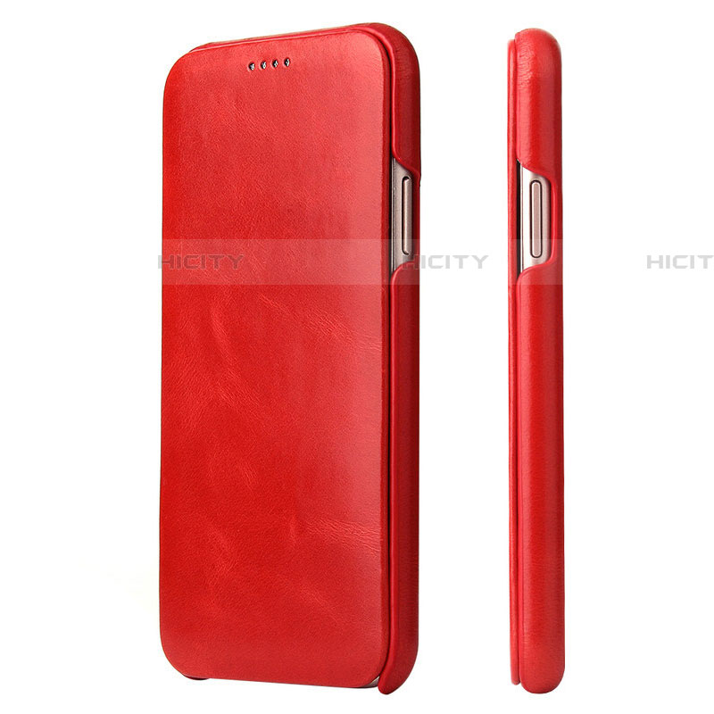 Handytasche Stand Schutzhülle Leder Hülle T16 für Apple iPhone 11 Rot Plus