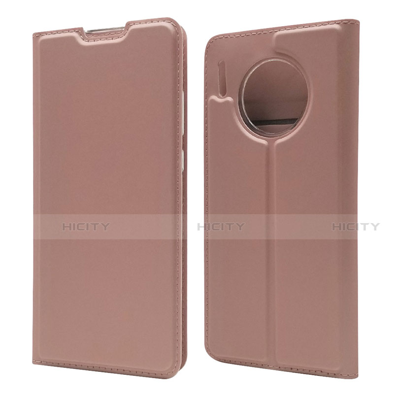 Handytasche Stand Schutzhülle Leder Hülle T17 für Huawei Mate 30 Pro 5G Rosegold