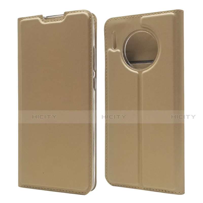 Handytasche Stand Schutzhülle Leder Hülle T17 für Huawei Mate 30 Pro Gold