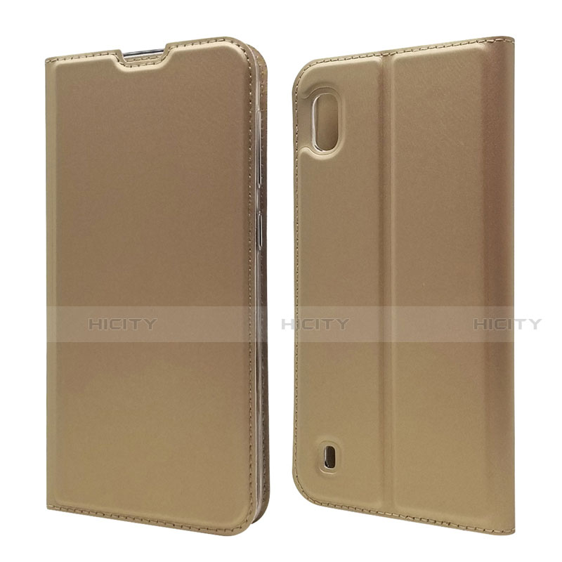 Handytasche Stand Schutzhülle Leder Hülle U01 für Samsung Galaxy A10 Gold Plus