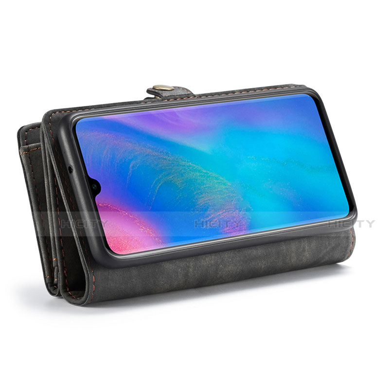 Handytasche Stand Schutzhülle Leder Hülle Z02 für Huawei Nova 4e