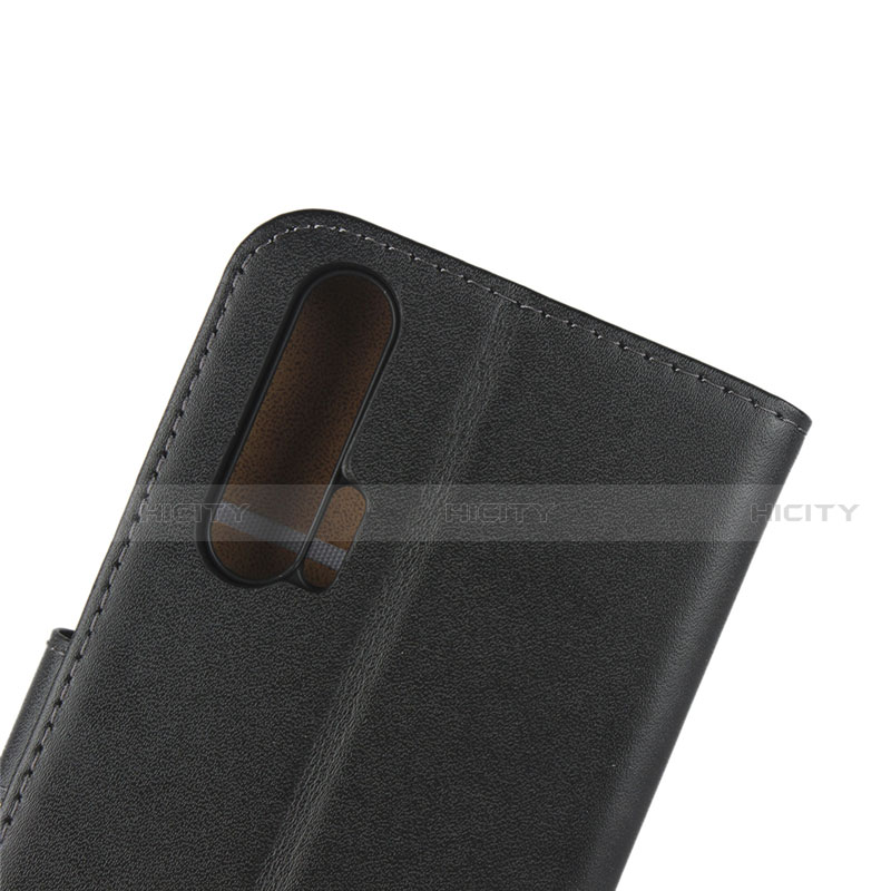 Handytasche Stand Schutzhülle Leder K01 für Huawei Honor 20 Pro Schwarz