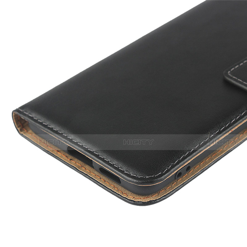 Handytasche Stand Schutzhülle Leder K01 für Xiaomi Mi 9T Schwarz groß