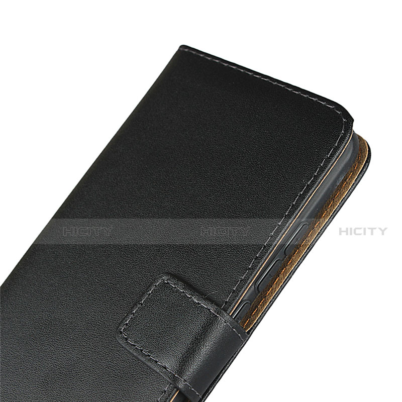 Handytasche Stand Schutzhülle Leder K01 für Xiaomi Mi Note 10 Schwarz