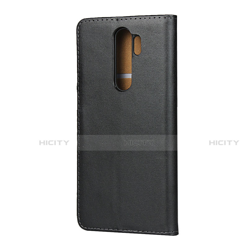 Handytasche Stand Schutzhülle Leder K01 für Xiaomi Redmi Note 8 Pro Schwarz