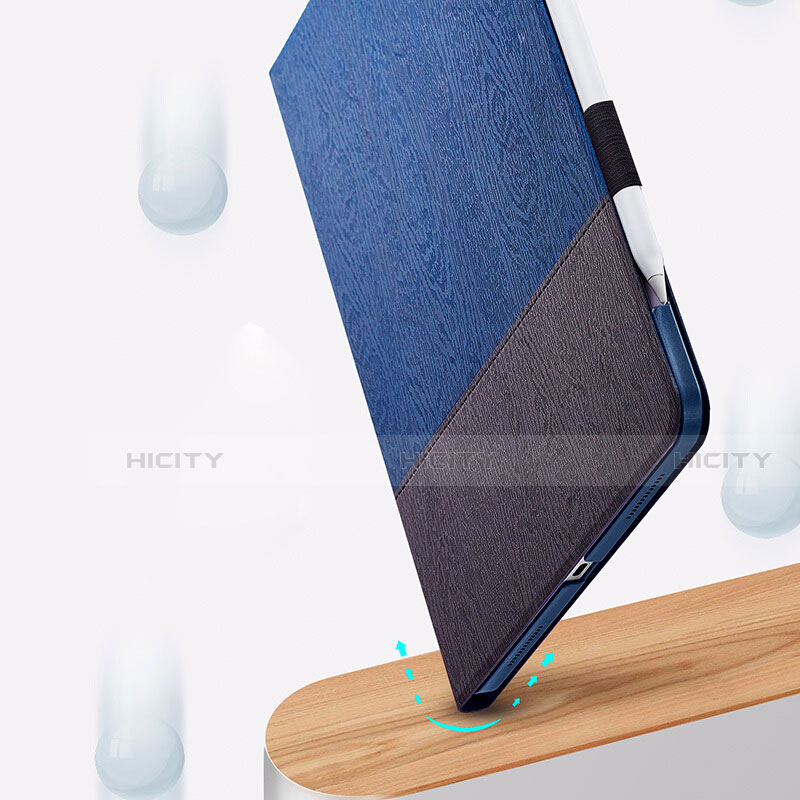 Handytasche Stand Schutzhülle Leder L01 für Apple iPad Pro 11 (2021) Blau