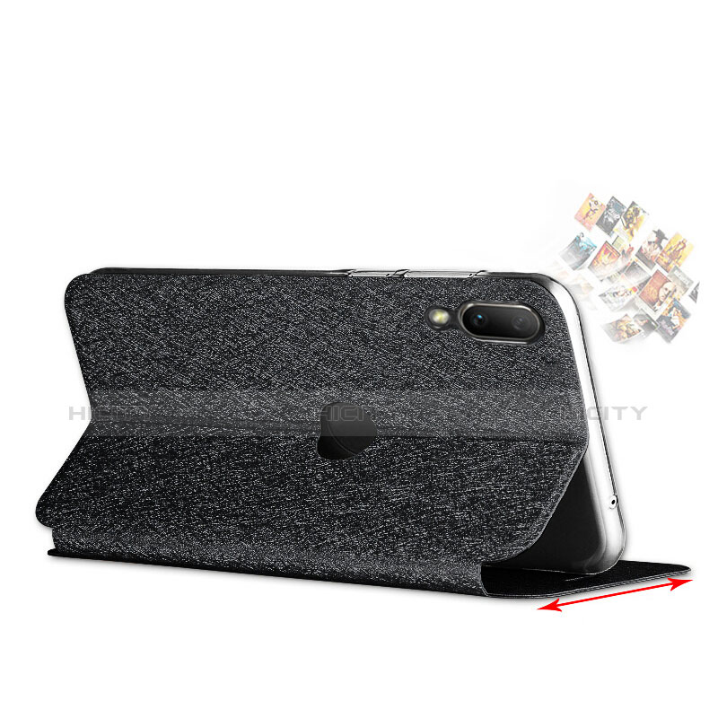 Handytasche Stand Schutzhülle Leder L01 für Huawei Enjoy 9 Plus