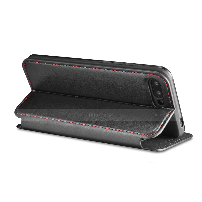 Handytasche Stand Schutzhülle Leder L01 für Huawei Honor 10 Schwarz