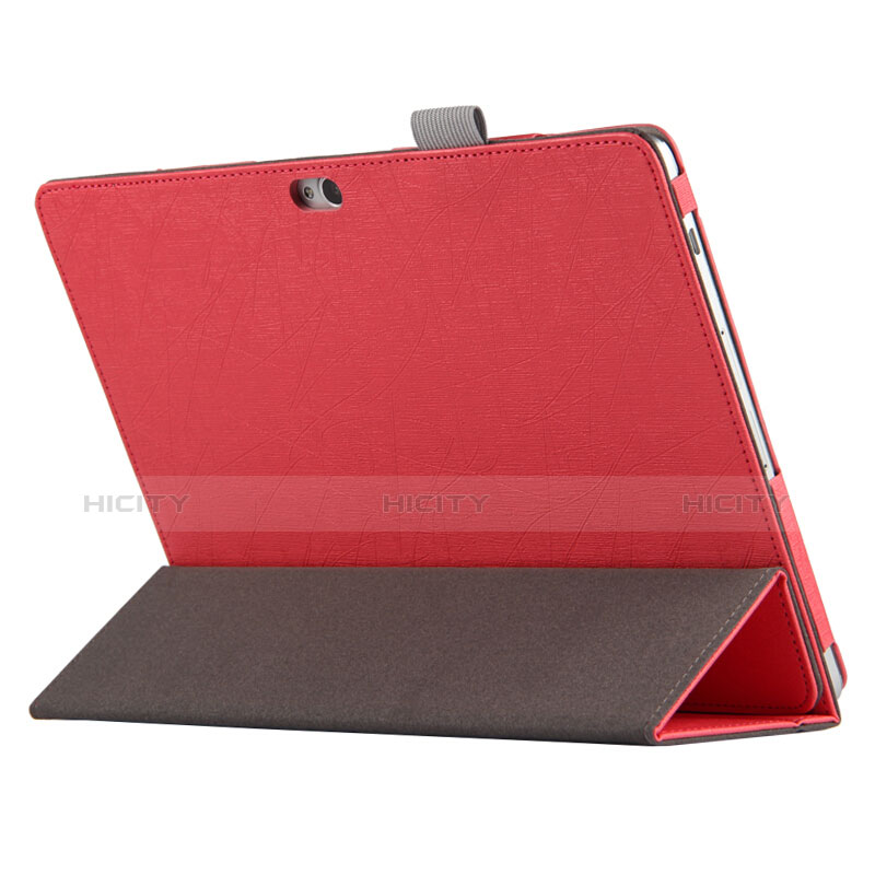 Handytasche Stand Schutzhülle Leder L01 für Huawei MediaPad M2 10.0 M2-A01 M2-A01W M2-A01L Rot