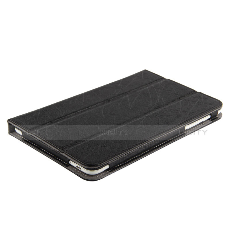 Handytasche Stand Schutzhülle Leder L01 für Huawei Mediapad T2 7.0 BGO-DL09 BGO-L03 Schwarz